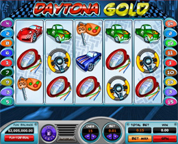 Daytona Gold Slot Screenshot