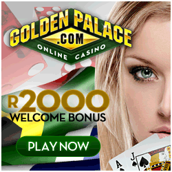 New player bonus at Golden Palace casino!