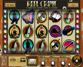 Screenshot of Reel Crime 1 - Bank Heist Casino Slot