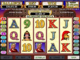 Caesars Empire Slot is available at Springbok Casino