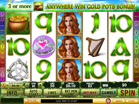 Screenshot of Irish Luck Casino Slot