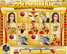 Screenshot of Goldenman Casino Slot